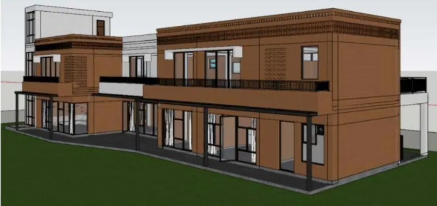 West Side Isometric View